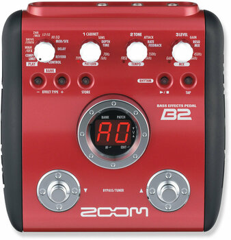Bas kitarski multiefekt Zoom B2 Bass Effects Pedal - 1