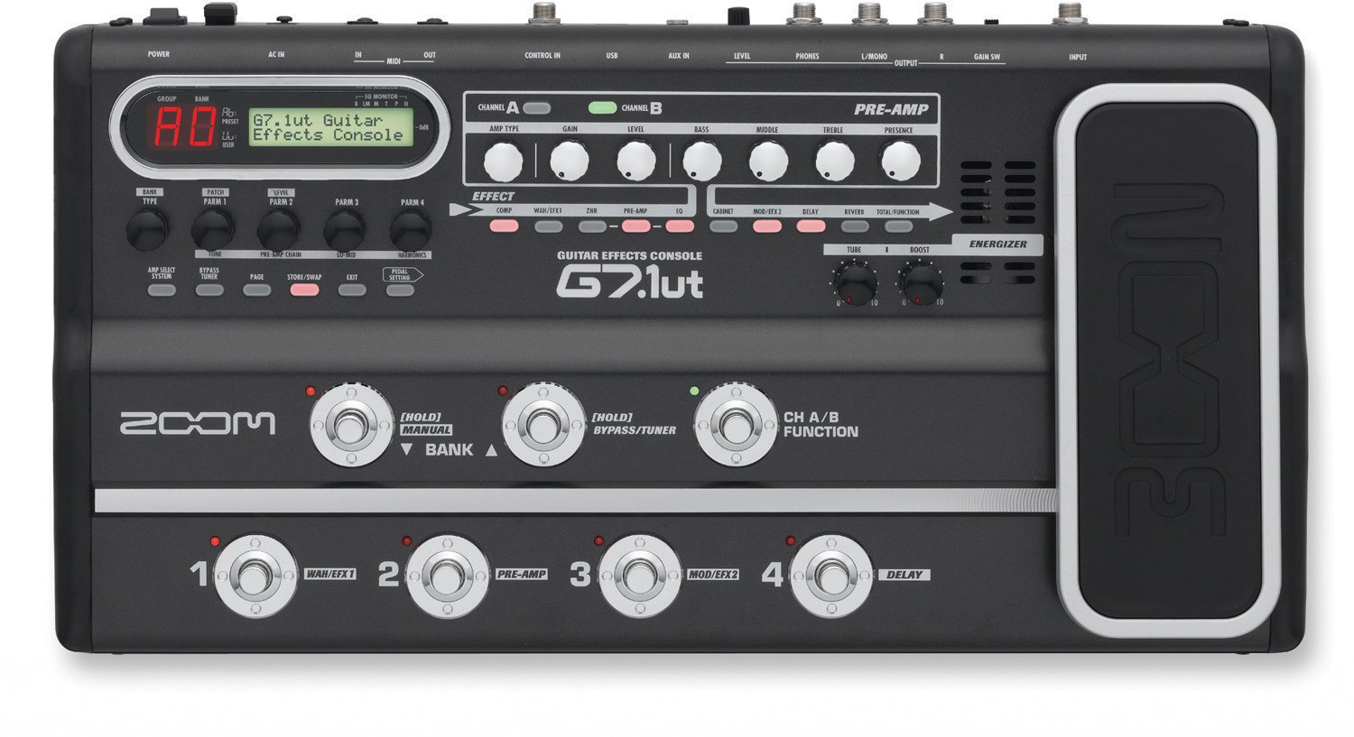 Gitarren-Multieffekt Zoom G7-1UT