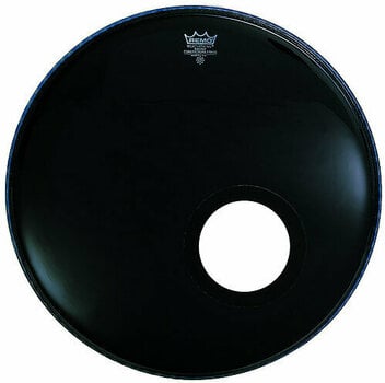 Cabeza de tambor resonante Remo P3-1022-ES Powerstroke 3 Ebony Bass 22" Negro Cabeza de tambor resonante - 1