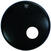 Resonant Drum Head Remo P3-1022-ES Powerstroke 3 Ebony Bass 22" Black Resonant Drum Head