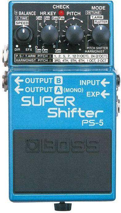 Kitaraefekti Boss PS-5 Super Shifter