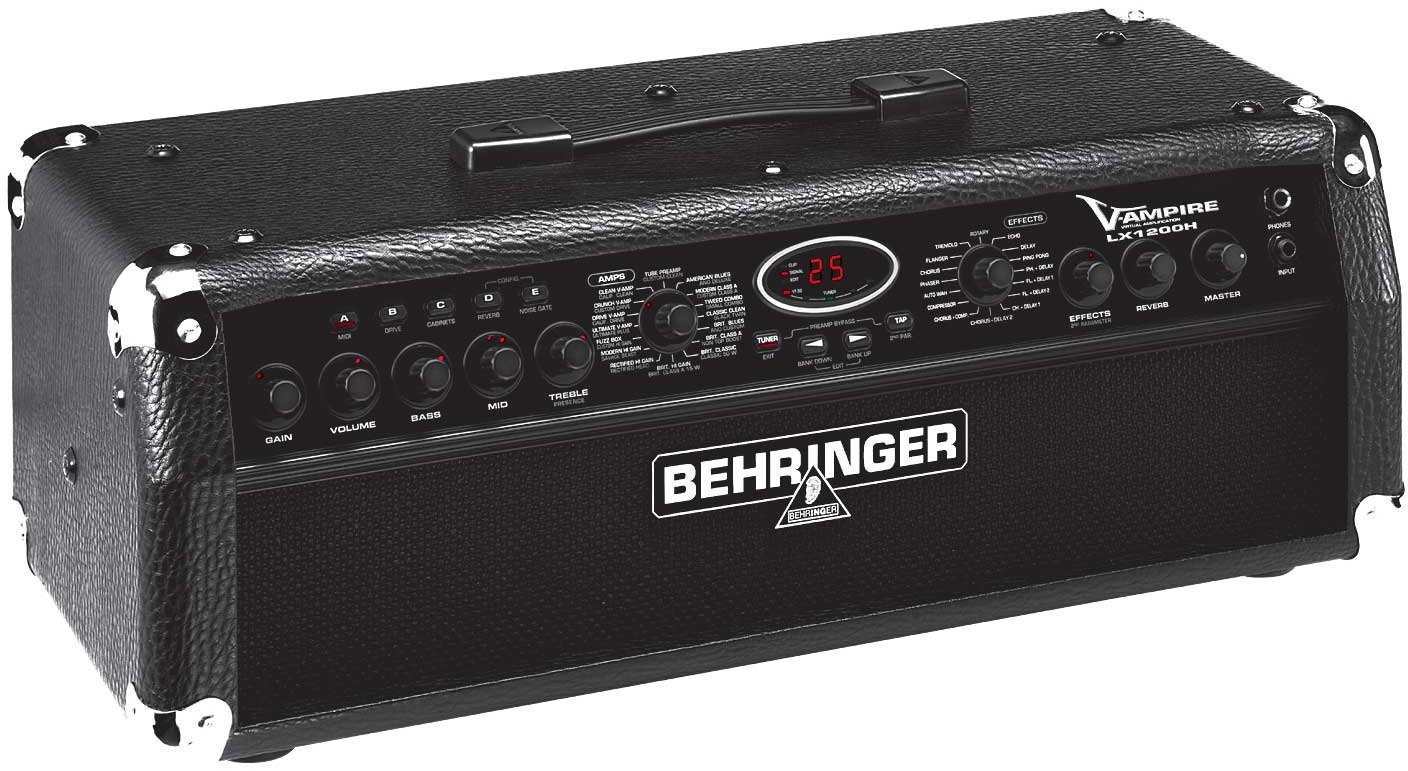Preamplificador/Amplificador de guitarra Behringer LX 1200 H V-AMPIRE