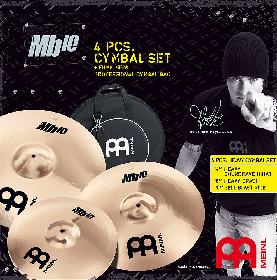 Cymbal Set Meinl MB10 Matched Cymbal Set