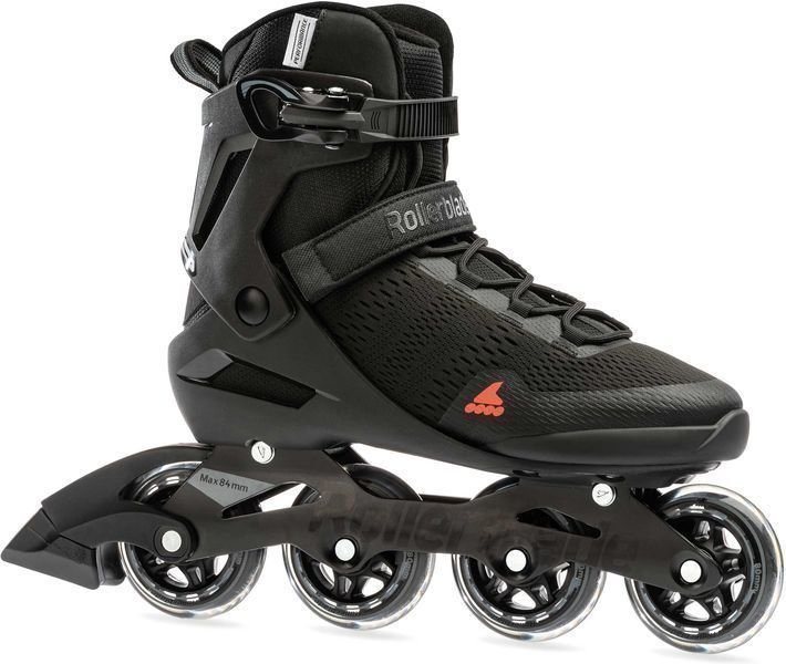 Inline-Skates Rollerblade Spark 80 Black/Warm Orange 265