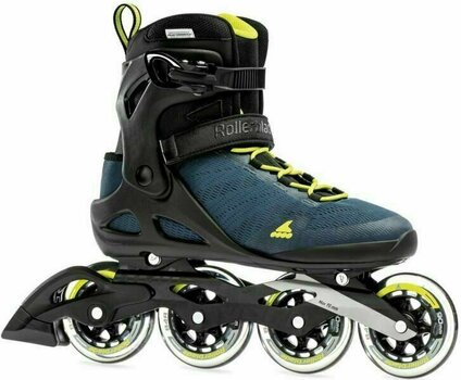 Rulleskøjter Rollerblade Sirio 90 Denim Blue/Lime 260 - 1