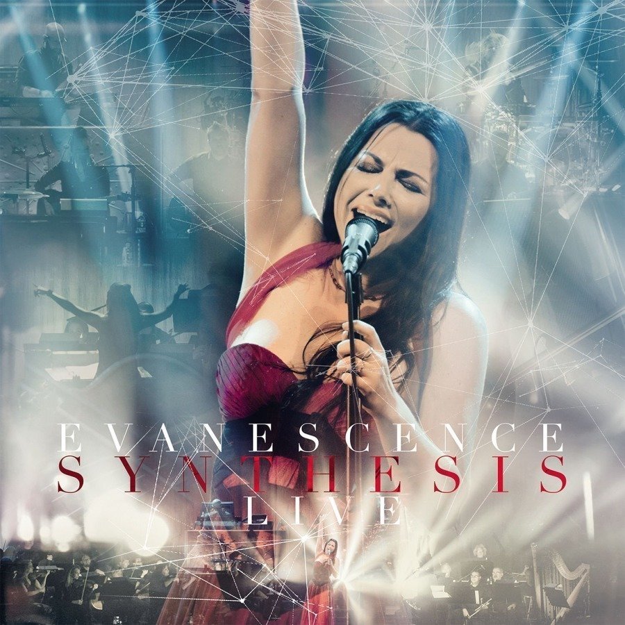 Vinyylilevy Evanescence Synthesis Live (Translucent Red Coloured Vinyl)