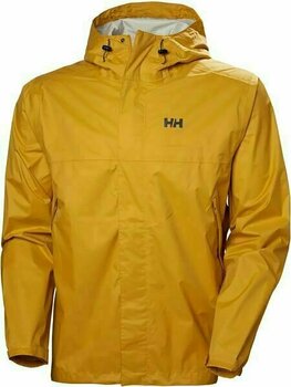 Outdoor Jacket Helly Hansen Men's Loke Shell Hiking Jacket Golden Glow M Outdoor Jacket - 1