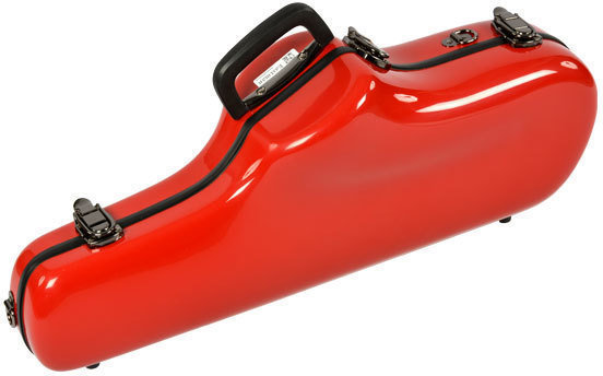 Protective cover for saxophone Jakob Winter 195 tenor sax case red