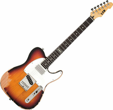 Electric guitar ESP LTD TE202 Distressed 3 Tone Sunburst - 1