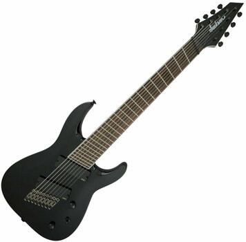 Multi-scale elektrische gitaar Jackson X Series SoloistTM Archtop SLAT8 FF, RW, Gloss Black - 1