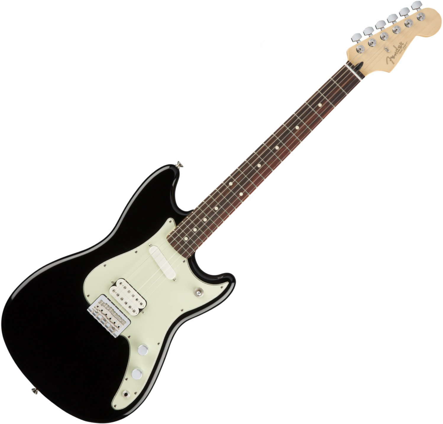 Elektrische gitaar Fender Duo-Sonic HS RW Black