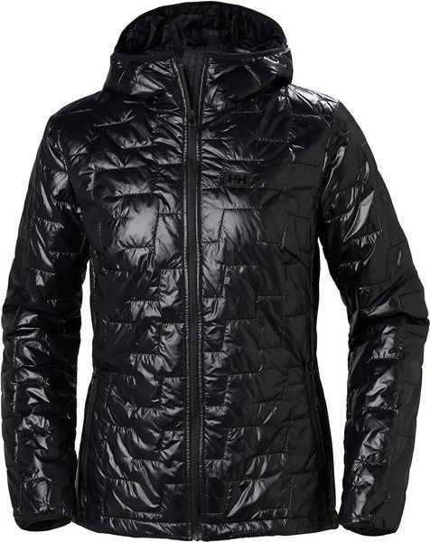 Outdoor Jacket Helly Hansen W Lifaloft Hooded Insulator Jacket Black L