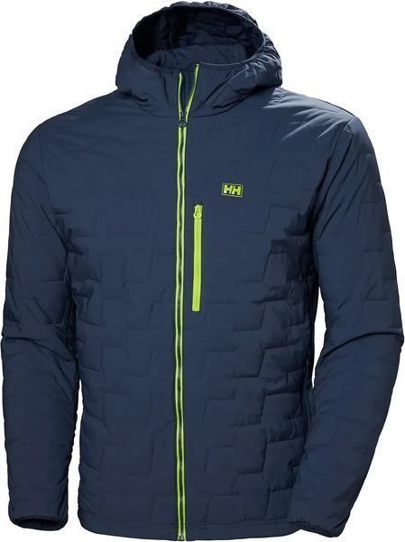 Outdoor Jacke Helly Hansen Lifaloft Hooded Stretch Insulator Jacket North Sea Blue XL Outdoor Jacke
