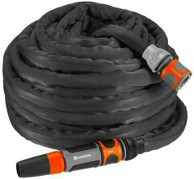 Marine Cleaning Tool Gardena Textile Hose Liano 20 m Set with cleaning nozzle - 1