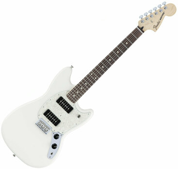 Električna gitara Fender Mustang 90 RW Olympic White - 1
