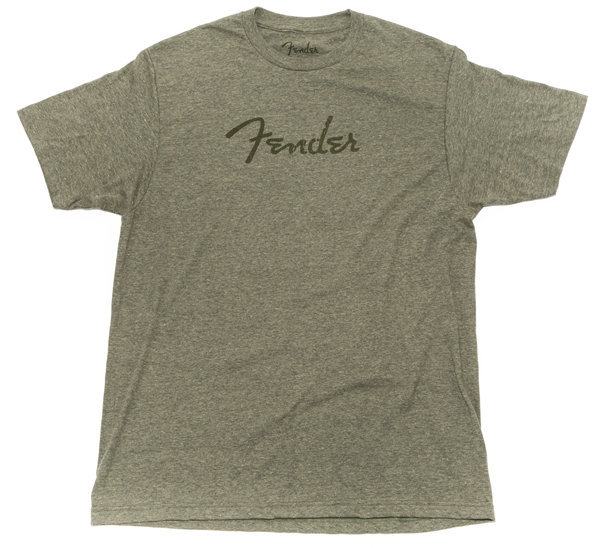 T-Shirt Fender T-Shirt Premium Distressed Logo Unisex Sage M