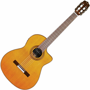 Klassieke gitaar met elektronica Cordoba CD12 4/4 Natural - 1