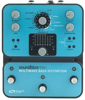 Bassguitar Effects Pedal Source Audio Soundblox Pro Multiwave Bass Distortion - 1