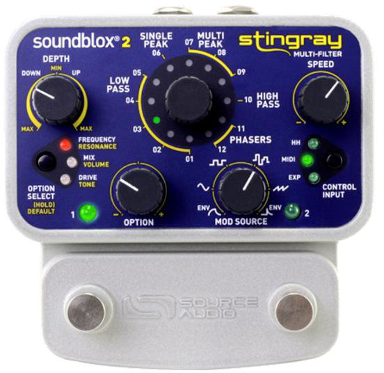 Autres pédales d'effets Source Audio Soundblox 2 Stingray Guitar Multi-Filter