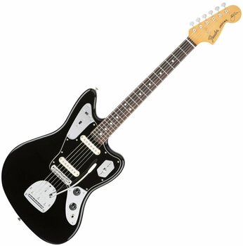 Elektriska gitarrer Fender Johnny Marr Jaguar RW Black - 1