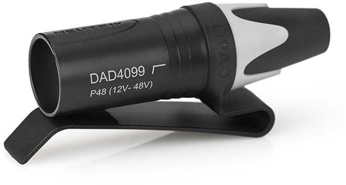 Příslušenství pro mikrofonní stoja DPA DAD4099-BC MicroDot - XLR + Belt Clip & Low Cut Příslušenství pro mikrofonní stoja