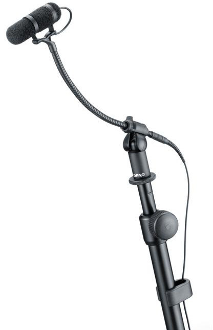 Condensatormicrofoon voor instrumenten DPA d:vote 4099 Clip Microphone with Stand Mount