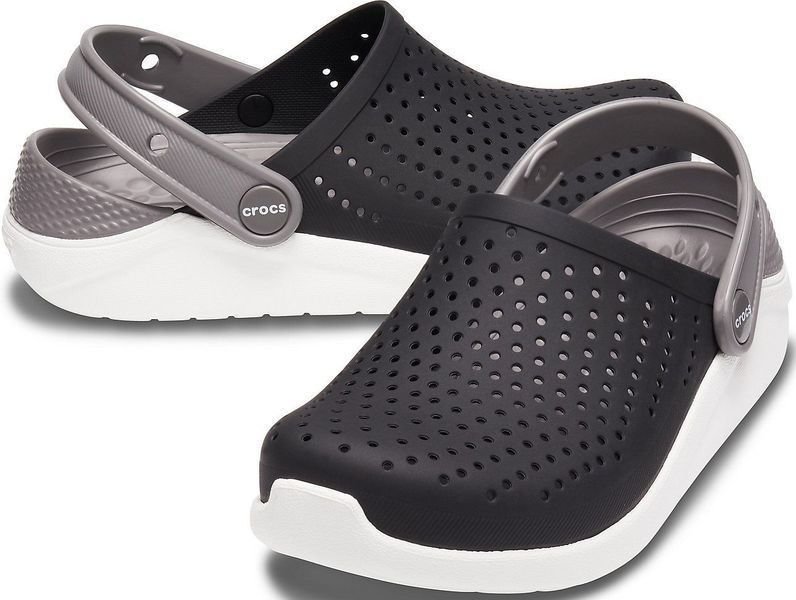 Детски обувки Crocs Kids' LiteRide Clog Black/White 36-37