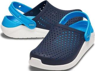 Crocs Kids' LiteRide Clog Navy/White