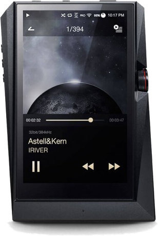 Vreckový hudobný prehrávač Astell&Kern AK380 Čierna