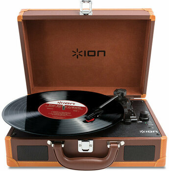Turntable ION Vinyl Motion Deluxe Chocolate - 1