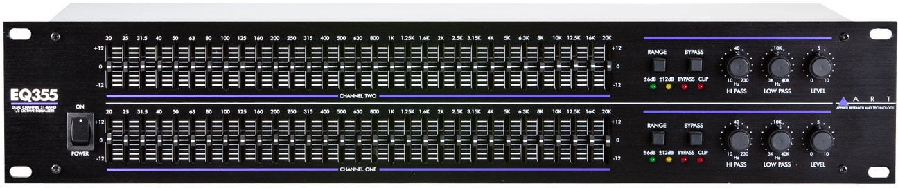 Signalprocessor, Equalizer ART EQ355 Dual 31 Band EQ