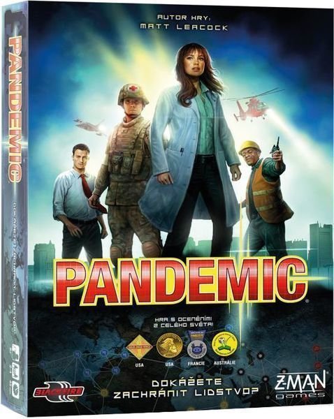 Pöytäpeli Blackfire Pandemic CZ Pöytäpeli