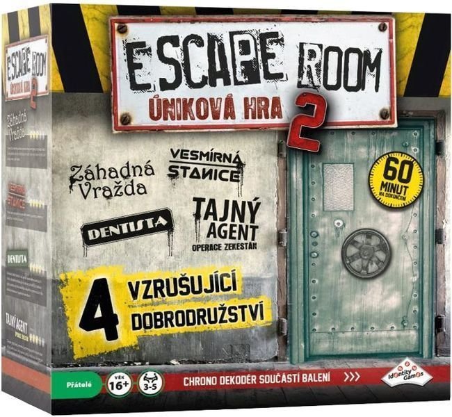 Pöytäpeli Blackfire Escape Room 2.: úniková hra CZ Pöytäpeli