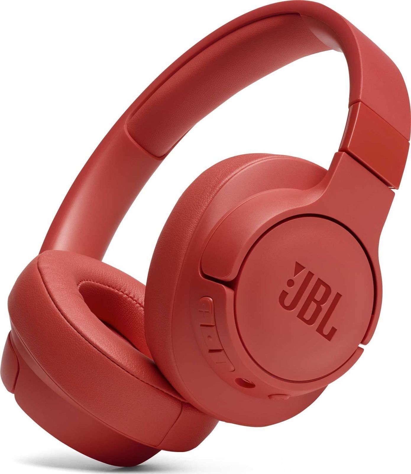 Trådlösa on-ear-hörlurar JBL Tune 700BT Red