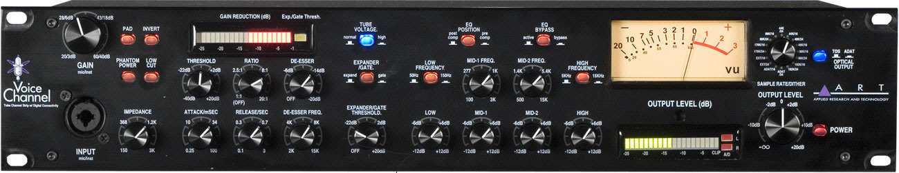 Microphone Preamp ART VoiceChannel Microphone Preamp