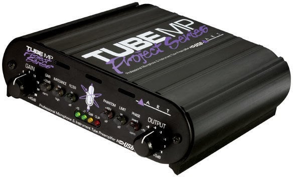 Pré-ampli pour microphone ART Tube MP Project Series w/ USB Pré-ampli pour microphone