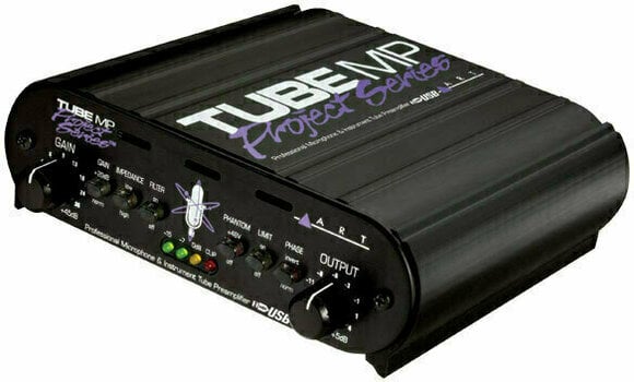 Pré-amplificador de microfone ART Tube MP Project Series w/ USB Pré-amplificador de microfone - 1