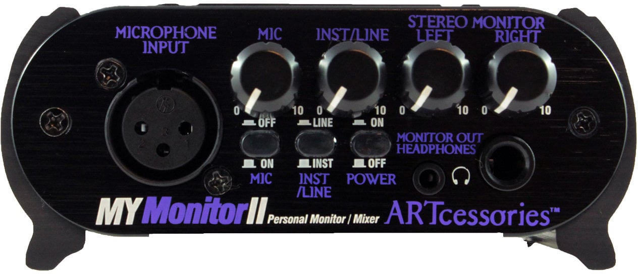 Amplificador para auscultadores ART MyMONITORII Amplificador para auscultadores