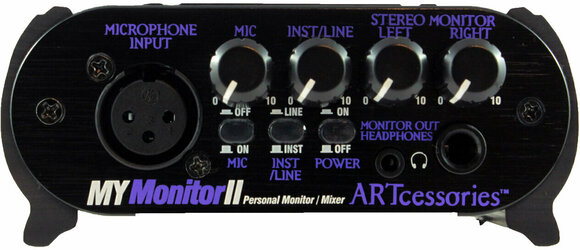 Amplificador para auscultadores ART MyMONITORII Amplificador para auscultadores - 1