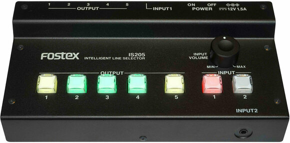 Seletor/controlador do monitor Fostex IS205 - 1