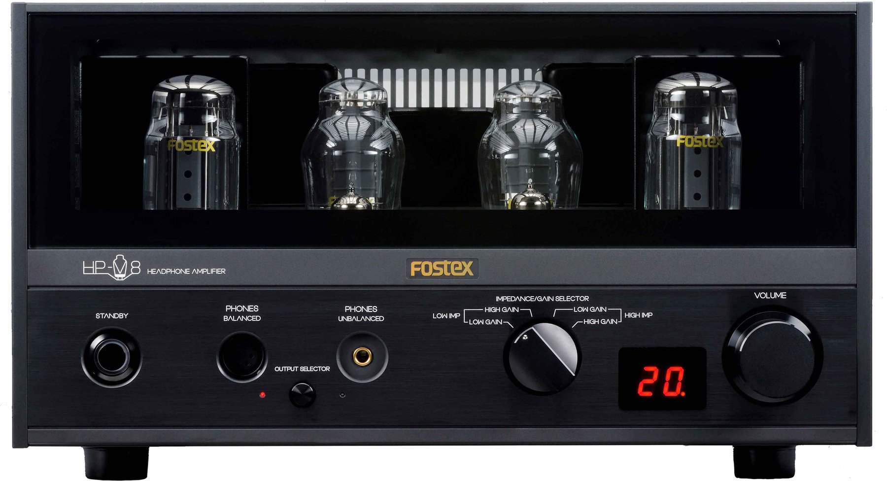 Pré-amplificador de auscultadores Hi-Fi Fostex HP-V8