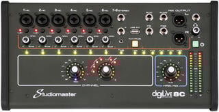 Digital Mixer Studiomaster DigiLive 8C Digital Mixer