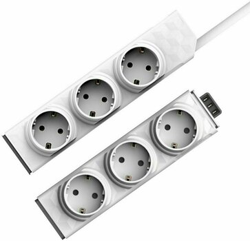 Stromkabel PowerCube PowerStrip Modular Switch 1,5m + modul Strip Weiß 1,5 m - 1