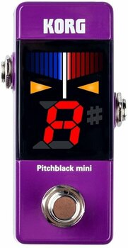 Pédale accordeur chromatique Korg Pitchblack Mini - 1