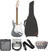 Chitară electrică Fender Squier Affinity Series Stratocaster IL Slick Silver Deluxe SET Slick Silver