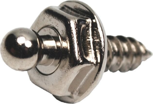 Zubehör für Biminis / Abdeckplanen Loxx Fasteners Stainless Steel Screw and Nickel Stud 4,2 x 12mm