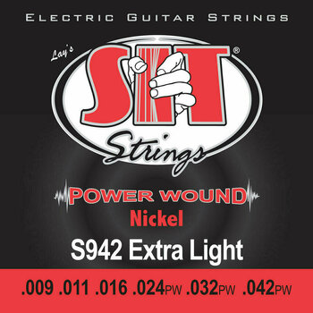 E-guitar strings SIT Strings SIT-S942 - 1