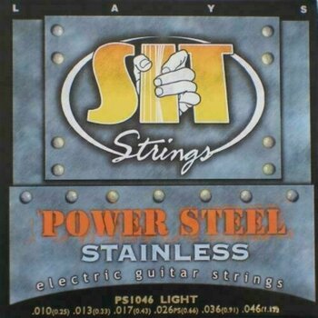 Cuerdas para guitarra eléctrica SIT Strings PS1046 - 1