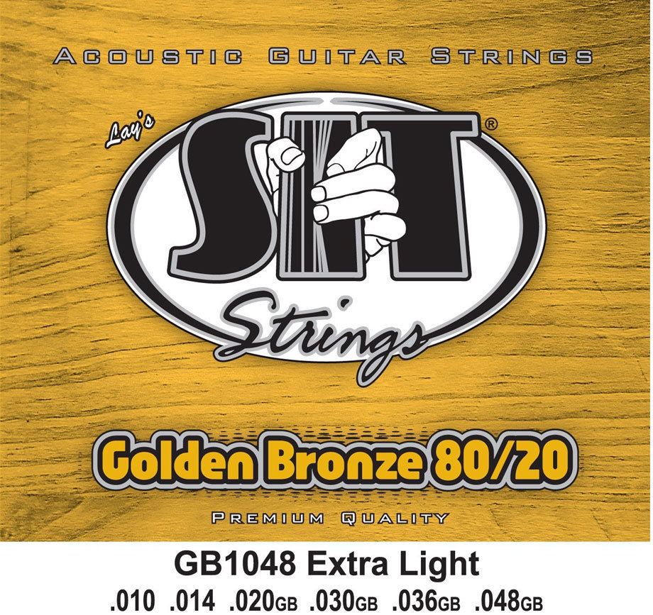 Cordes de guitares acoustiques SIT Strings SIT-GB1048