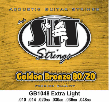 Struny pre akustickú gitaru SIT Strings SIT-GB1048 - 1
